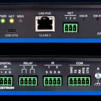 CRESTRON RMC 4 4-Series Control System Controller PoE Control Processor Crestron Fusion  audio, video, lighting, motorized shades, thermostats, door locks, sensors, security systems AV Network XiO Cloud CP4 CP4N image 1