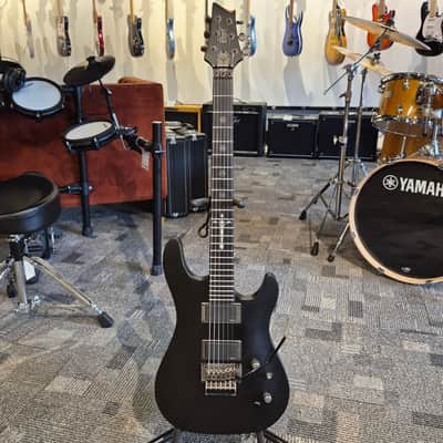 Used Cort EVL K6 Electric Guitar - Satin Black (7 lb 15 oz) image 2