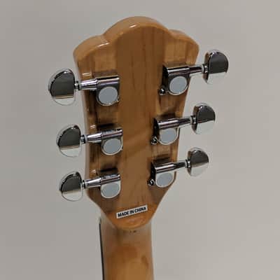 Johnson JG-50-NA Thin Body Acoustic Electric Guitar image 5