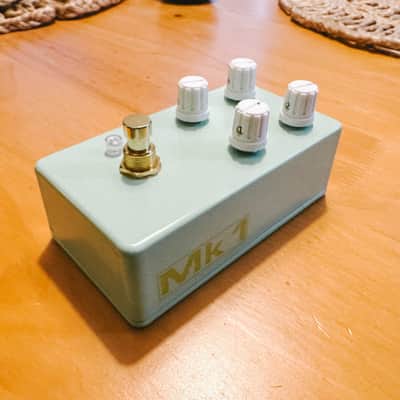 Hardware Fixations MK1 (Tascam Portastudio 424 MkI preamp pedal) 2025 - Sage green powdercoating image 1