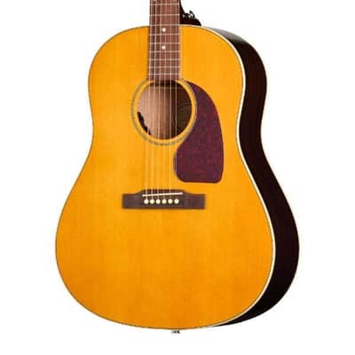 Epiphone J-45 Studio Acoustic-Electric Guitar Antique Natural image 1