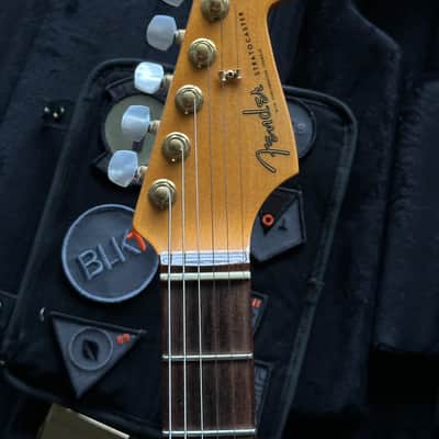 Fender Stratocaster John Mayer Black1 1 of 500 Glossy Black Collectable image 3