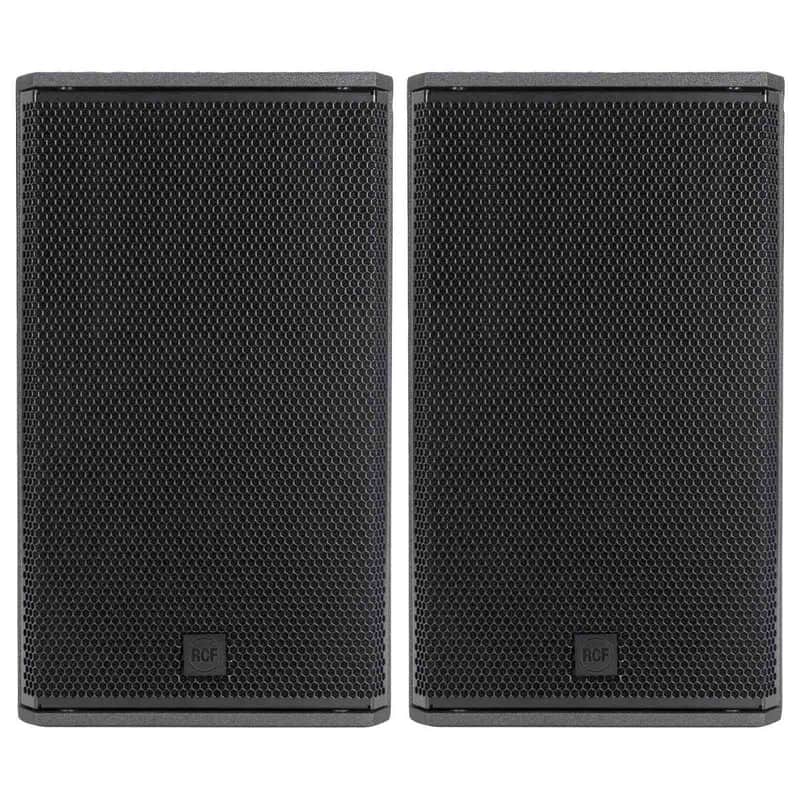 RCF NX-912A Active 12" 2-way Powered Speaker 2-Pack - Open Box Mint image 1