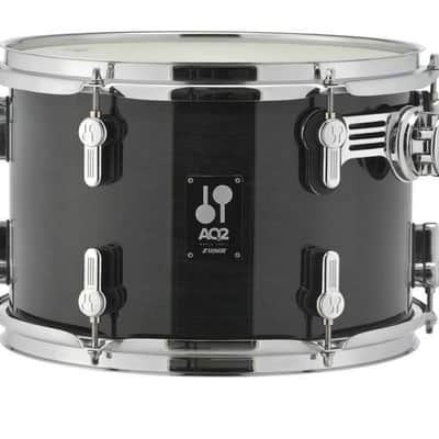 Sonor AQ2 Series 10x7" Transparent Stain Black Rack Tom Drum w/Mount WorldShip NEW Authorized Dealer image 1