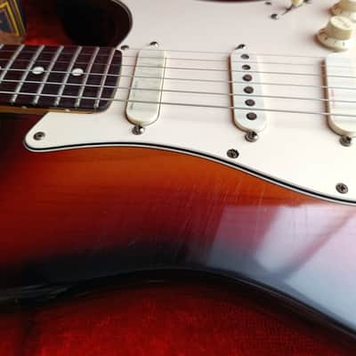 Guitare Fender Stratocaster deluxe plus 1991 - Brown sunburst image 13