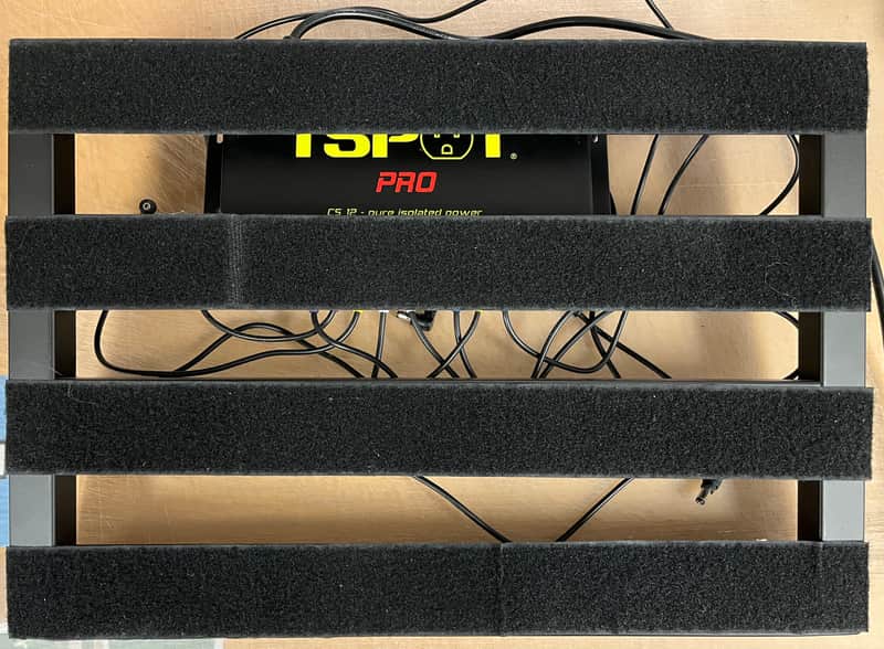 Pedaltrain Classic Jr Pedalboard with 1 Spot Pro CS 12 Power Supply & Cables image 1