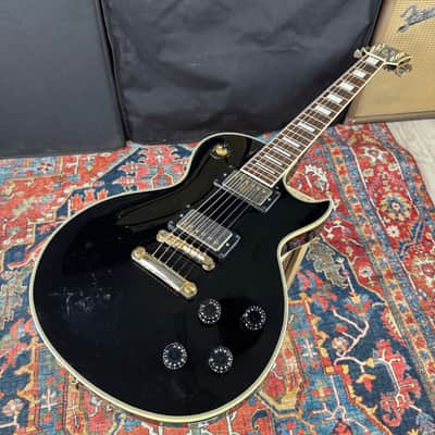 *Video* Fernandes/Burny RLC-55 Les Paul Custom Black - 1998 image 2
