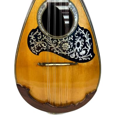 G. Kasermann High-End Curved Ribs Concert Mandolin (L’estudiantina) 1920s image 2