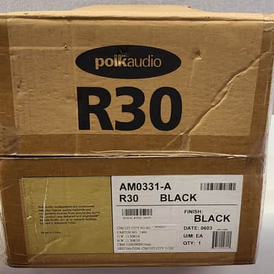 Polk R30 EMPTY Two Way Floor Standing Speaker Qty 1 For Project image 13