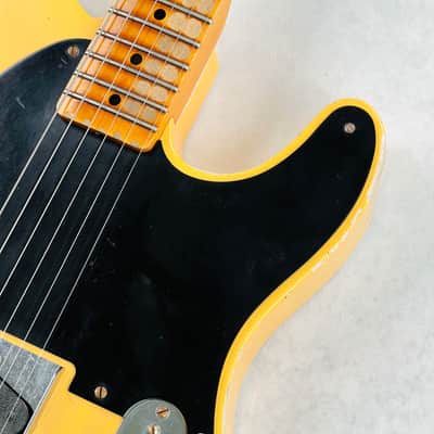 Fender Custom Shop Limited '50s Esquire Heavy Relic Secret Agent 2022 - Aged Nocaster Blonde image 6