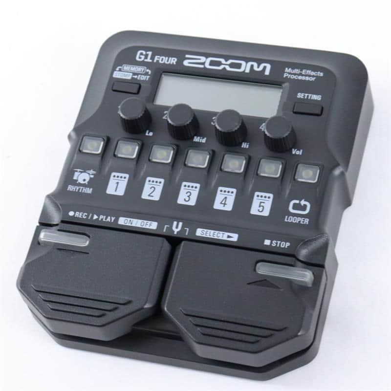 ZOOM USED ​​ZOOM G1 FOUR Multi-Effects Pedal/Amp Simulator image 1