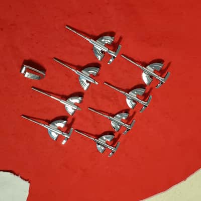 Vtg 8PC Ludwig BASS Drum Tension Screws - Fits Several Models - Save $ image 4