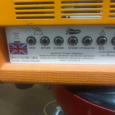 Orange TH50H Thunderverb 50 2010s - Orange image 9