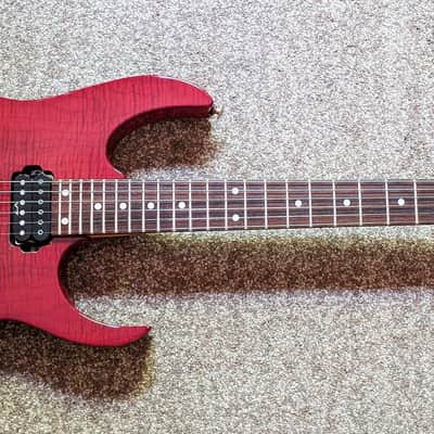 RARE! 1995 Ibanez RG570CT TBY - Transparent Burgundy, Wizard Neck / Made in Japan /, including hard case!FREE Shipping in EU! VIDEO! image 4