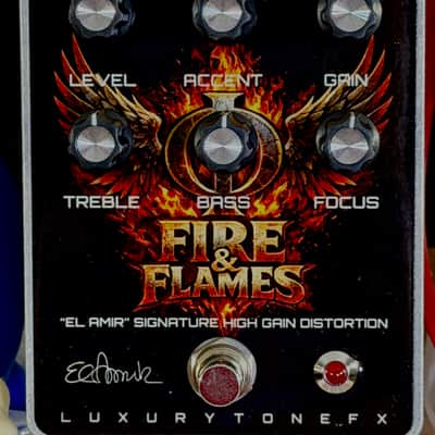 LUXURY TONE FX FIRE & FLAMES Amir Signature   (25 Units Worldwide Signed by Amir) METAL image 8