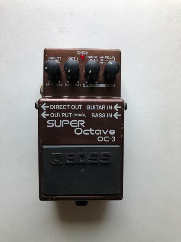 Boss OC-3 Super Octave (Dark Gray Label)
