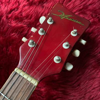c.1964- Guyatone SG-S02 Musician MIJ Vintage Hollow Body Guitar "Sunburst" image 3