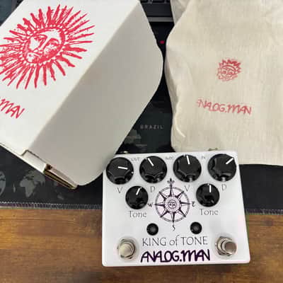 Analogman King of Tone V4 with Red Side High Gain Option | Reverb