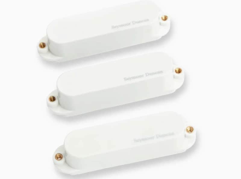 Seymour Duncan AS-1s Blackouts Strat Pickup Set 2010s - White image 1