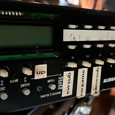 Allen & Heath iDR-8 audio mix processor 2000’s - Black image 3