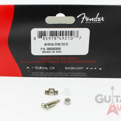 Genuine Fender Pure Vintage American Strat/Tele String Tree Guide Retainer image 1