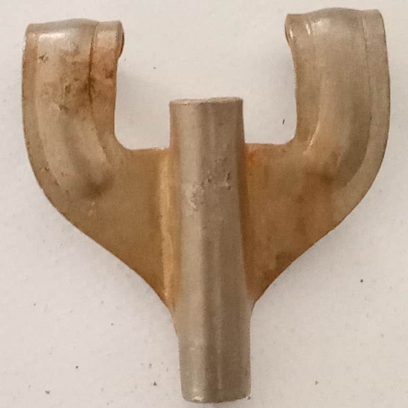 Kent 1+ Claw Nickel Bass/Snare Drum T-Rod Round Badge Broadkaster Vintage 50s image 1