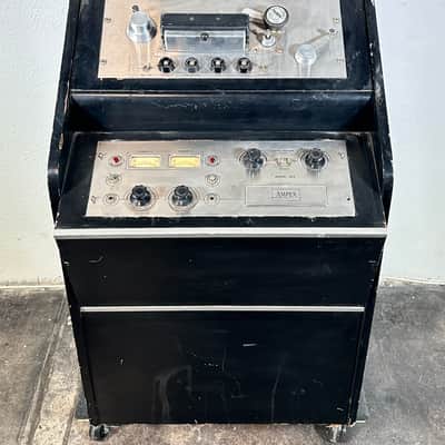 Ampex 354 & 350R Reel To Reel Transport & Preamp Magnetic Tape Recorder w/ Stand image 2