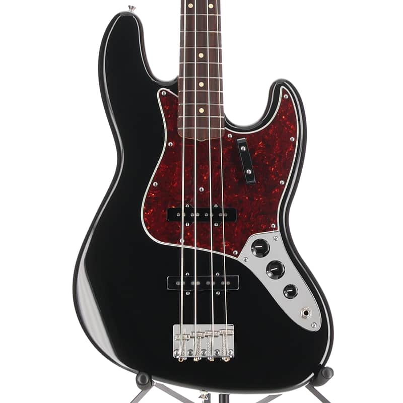 Fender Vintera II '60s Jazz Bass, Black, Professional Setup (S6) (76496) image 1