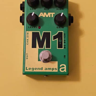 AMT Electronics Legend Amp M1 Distortion 2010s - Green/Yellow image 2