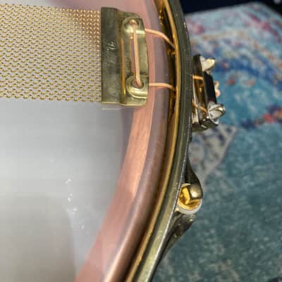 Pearl - 4x14" MSX-1440 Marvin "Smitty" Smith Signature Snare Drum,Copper with Gold-Plated Hardware - 1998 image 18