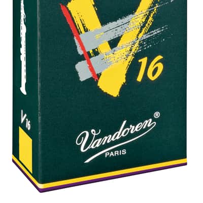 Vandoren SR712 V16 Series Soprano Saxophone Reeds - Strength 2 (Box of 10)