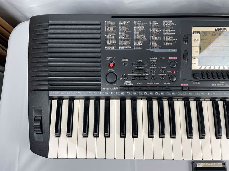 Yamaha PSR-530 Portatone Rare Arranger Keyboard + Cartridge & OEM