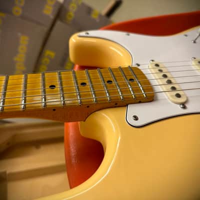Squier FSR Classic Vibe '70s Stratocaster MOD with Stainless Steel Frets (Jescar 58118) image 3