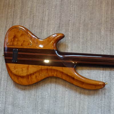 Vadim Custom Deluxe 5 String mid - 90s - Flame Maple image 3