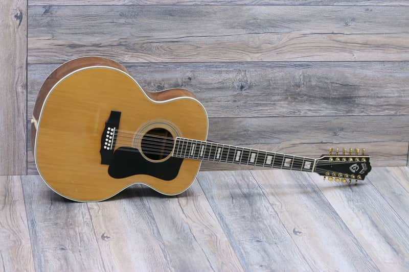 VINTAGE! Guild F-512 1974 Natural! 12 String! image 1
