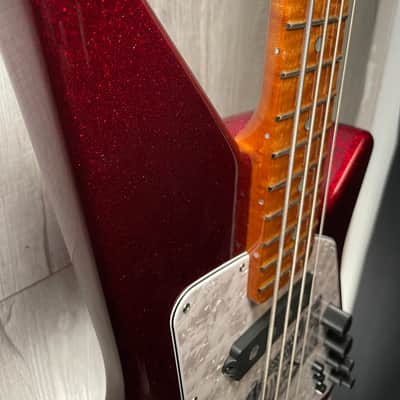 Used 2010 Music Man Ball Family Reserve Custom Big AL S-S  Red Sparkle w/case TSS1083 image 14