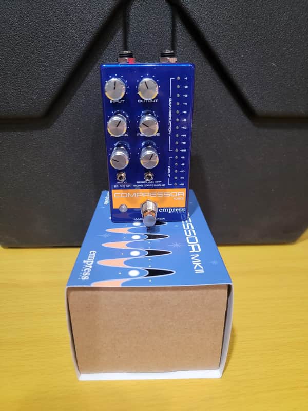 Empress Effects Guitar Compressor MKII Pedal - Blue | Reverb