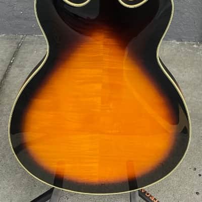 Ibanez John Scofield JSM10VYS Electric Guitar, Vintage Yellow Sunburst image 2