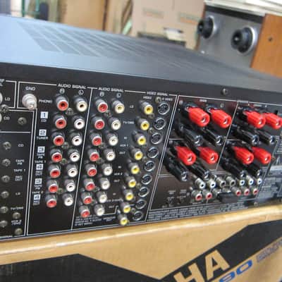 Yamaha DSP-A3090 Top Line Stereo  5, 7 Channel Integrated Amp, Phono, Box, Manual, Pristine,Ex Sound image 6
