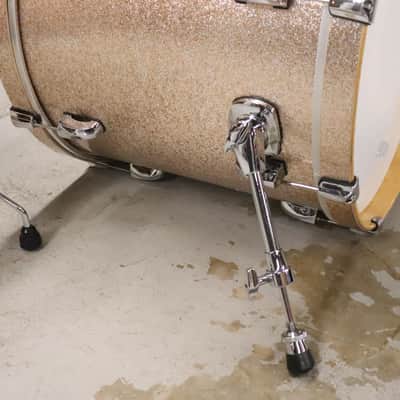 Pearl 4pc Vision Drum Kit Set Champaign Sparkle 22/16/12/10" image 2