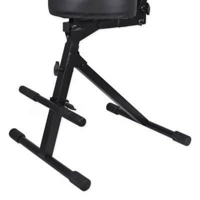 Rockville RDS42 Portable DJ/Guitar/Drum/Keyboard Padded Throne/Chair Adjustable image 1