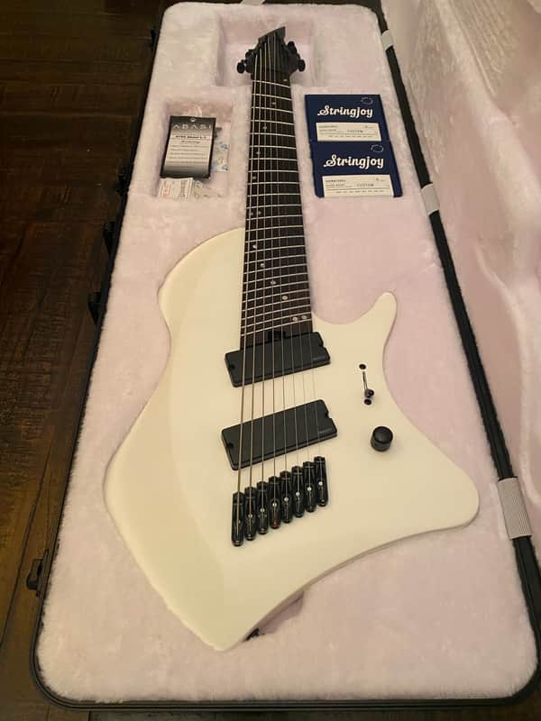 Abasi Concepts Larada 8 string Legion guitar Osteon White | Reverb