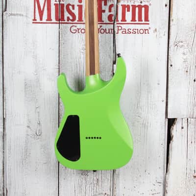 Jackson Pro Plus Series Soloist SLA2 HT Electric Guitar Toxic Apple with Gig Bag image 7
