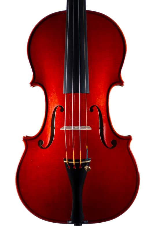 Italian Violin hand made crafted by Master Vladimir Ivanov maker 4/4 2019 - Red Nathan Milstein Stradivarius 1716 Strad better than 1715 Cremonese apprentice of Master Gio Batta Morassi image 1