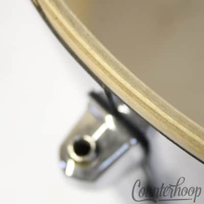 *Tama 13x10" Superstar "Brushed Vintage Blue"Wrap/Chrome Tom Drum Birch/Basswood image 11