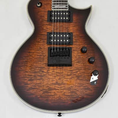 ESP LTD EC-1000 Evertune Guitar Dark Brown Sunburst B-Stock image 2