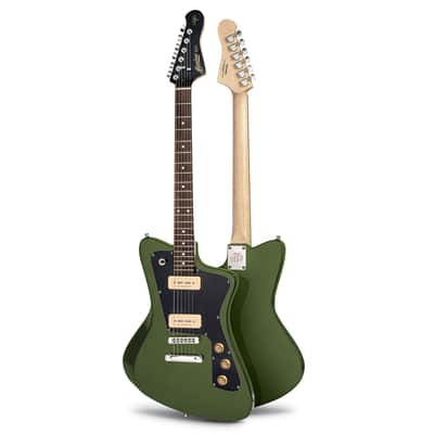 Baum Guitars Vega Series Wingman - Misty Green image 8