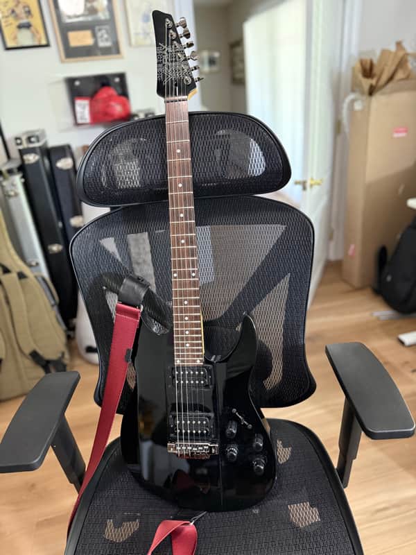 Line 6 JTV-89 James Tyler Variax Modeling Electric Guitar 2011s - Black image 1