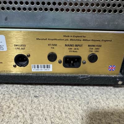 Marshall JCM 2000 TSL 100 Triple Super Lead 3-Channel 100-Watt Guitar Amp Head 2000s - Black image 8