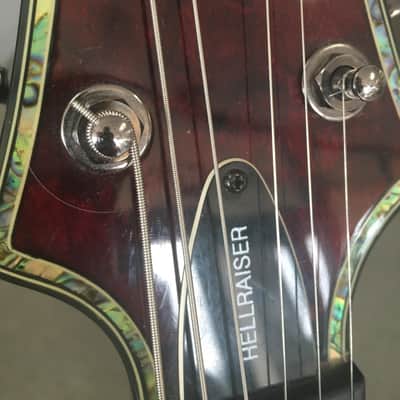 Schecter Hellraiser V-1 2008 - Gloss Black Cherry image 4